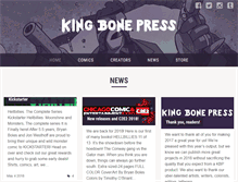 Tablet Screenshot of kingbonepress.com